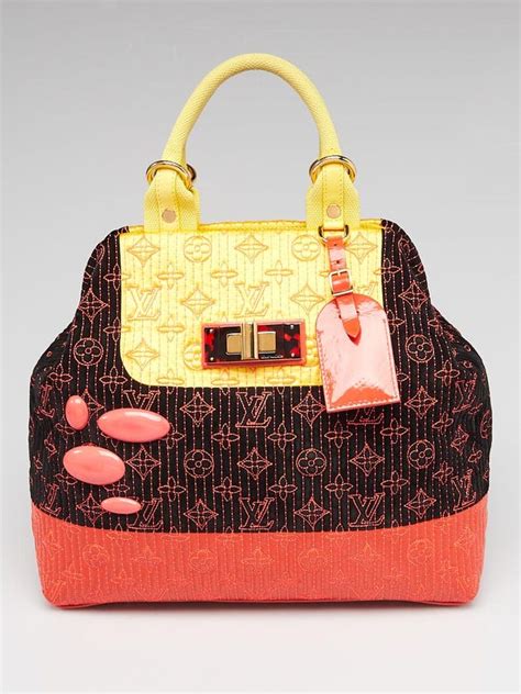 louis vuitton limited edition neon noir monogram motard firebird bag|louis vuitton 50622.